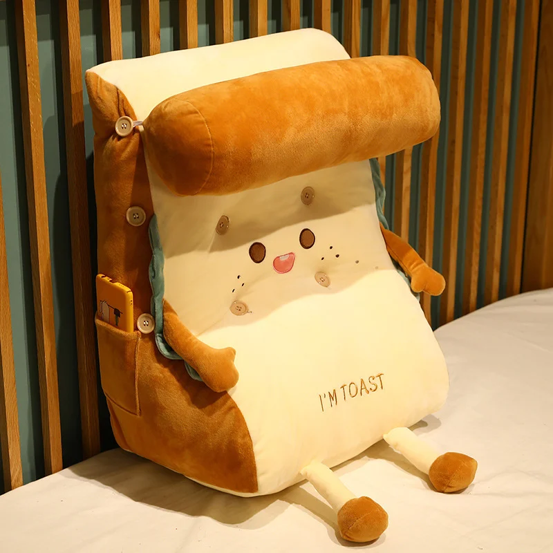 1615361995914.webp 2 Faces Toast Bread Bedside Comfy Cushion Pillow
