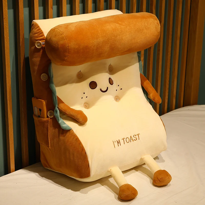1615361995925.webp 2 Faces Toast Bread Bedside Comfy Cushion Pillow